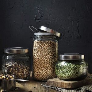 Mason Craft & More 3-Piece Canister Set NEW!